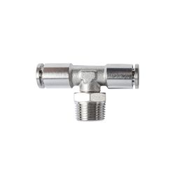 Metal Pu Fitting T-joint 8mm 3/8